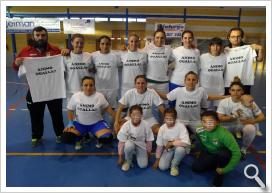 Apoyo a nuestra jugadora María Ogalla del Guadalcacín FS