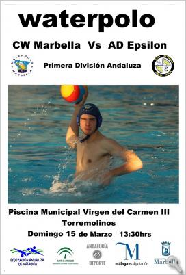 Waterpolo  Primera División Andaluza Masculina - CW Marbella  Vs  AD Epsilon