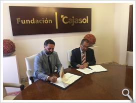 La Fundación Andalucía Olímpica y la Fundación Cajasol acuerdan su colaboración de apoyo al deporte de rendimiento