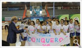 CB Conquero junior, campeón de Andalucía