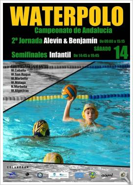 Waterpolo.  Campeonato Alevín, Benjamín e Infantil