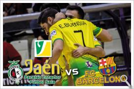 Ya a la venta las entradas para el Jaén Paraíso Interior FS – FC Barcelona Lassa