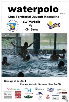 Waterpolo Liga Juvenil Masculina Andaluza  CW Marbella Vs  CN Jerez