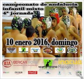 Waterpolo  Campeonato Infantil Mixto de Waterpolo.  Grupo A  Jornada 4