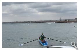 Rocío Laó, durante la prueba de C1x absoluta.