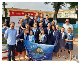 Las juveniles, campeonas de la Copa de Andalucía.