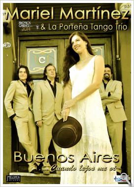 El próximo sábado 17 el Teatro Moderno acoge el espectáculo Noches de Tango "Buenos Aires...cuando lejos me vi"
