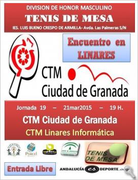 Encuentro de DHM del CTM Ciudad de Granada y el CTM Linared Informática Linares, en Linares - Jaén
