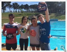 Los nadadores andaluces de la selección nacional