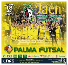 Partido Jaén Paraíso Interior - Palma Futsal