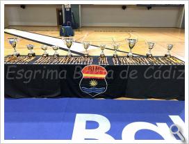 I Torneo de esgrima Carranza celebrado en Chiclana