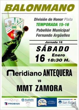 Balonmano | Meridiano Antequera - MMT Seguros Zamora (16ª jornada / DHP)