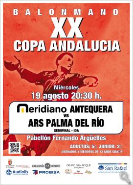 Copa de Andalucía de balonmano: Meridiano Antequera - ARS Palma del Río