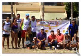 Gran Fin de Semana de Beach Tennis en el “VI Campeonato Andaluz 2015”