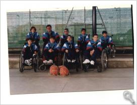 Primeros integrantes de la Escuela Deportiva Municipal de BSR Vistazul