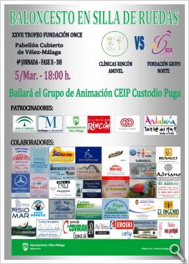 Cartel partido Clínicas Rincón Amivel frente a  Fundación Grupo Norte