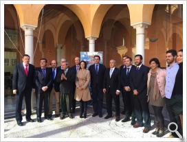 El consejero de Turismo y Deporte asistió en Córdoba a una reunión en la que tomaron posesión los nuevos miembros del patronato 