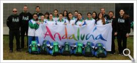 Selección Andaluza de Waterpolo Infantil femenina.