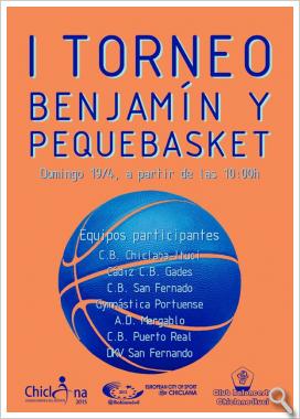 I Torneo Benjamín y Pequebasket