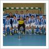 El CDS Huelva masculino con el trofeo