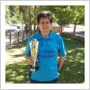 Estrella Martín, del Ferial Viajes Sendatur de La Caleruela, campeona de la máxima categoría femenina