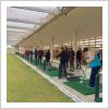 Alrededor de treinta personas con discapacidad participan en la Escuela de El Toyo en la jornada ‘Golf para tod@s’