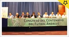 El Congreso del Centenario de la Real Federación Andaluza de Fútbol se celebró en Benalmádena (Málaga)