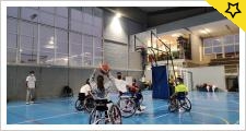 BSR Vistazul enseña baloncesto adaptado a jóvenes del Aljarafe sevillano